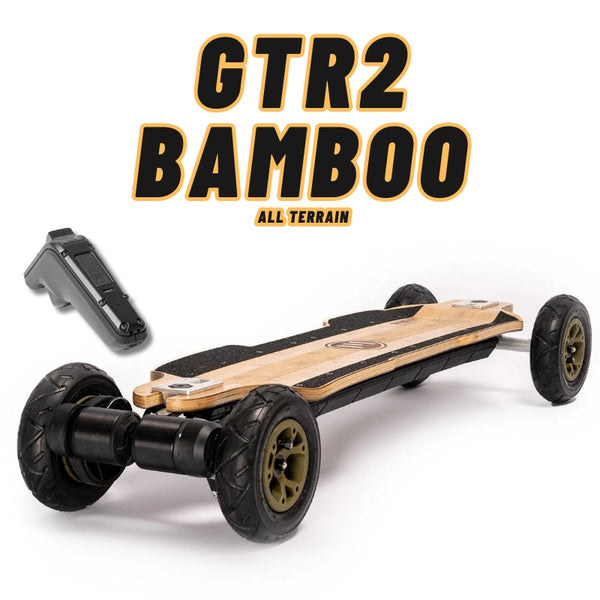 Skate ELECTR'ILE GTR 2 Bambou 2in1 +télécommande bridée 25KM/H