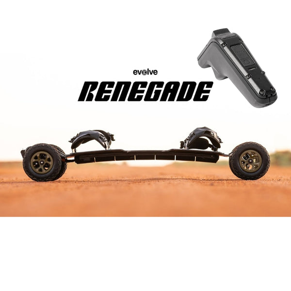 Skate ELECTR'ILE DIABLO RENEGADE - Télécommande EDPM (bridée 25 Km/H)